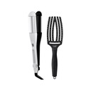 Parná žehlička Loreal SteamPod 4.0 + Finger Brush Combo Medium kefa