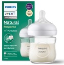 AVENT NATURAL 120ML REAKTIVNÁ SKLENENÁ FĽAŠA