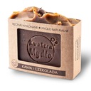 Prírodné kávové čokoládové mydlo 130g vegánske