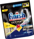FINISH Powerball Ultimate All in One LEMON kapsule do umývačky riadu 50 kusov