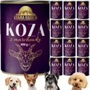 Kraina Radolin Koza a mrkva 12x 400g 50% mäso PREMIUM mokré krmivo