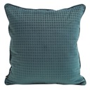 Obliečka na vankúš Houndstooth 40x40 Eurocurtains Amelia c.tyrkysová