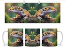 330 ml hrnčeka / šálka s leopardom / hrnčekom Gecko / Gecko s leopterom Gecko