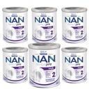 Nestle Nan Ha 2 ExpertPro mlieko pre alergikov od 6 mesiacov Sada 6x 800g