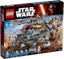 Lego 75157 Star Wars blokuje AT-TE kapitána Rexa