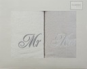 Sada uterákov Mrs 2 ks 50x90cm biela