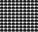 LEGO Tile Okrúhla 1x1 čierna 6284070 98138 - 100 kusov