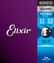 Struny pre akustickú gitaru Elixir PolyWeb 11-52