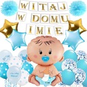 SET VITAJTE DOMA + BALÓNKY NA BALÓNY VÍTAJTE NARODENIE