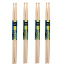Bubnové paličky Maple Natural Moboog 5A 4 sady SET