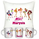 SET WINX KLUBOVÝ HRNČEK + VANKÚŠ + MENO