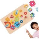 GOKI Drevené puzzle, veľké prevody
