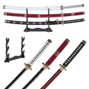 Roronoa Zoro Katana 3 drevené meče JT10000