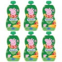Bobovita Mousse jablko, mango, pomaranč 6m+ 6x100g