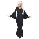 outfit VAMPIRE morticia ADAMS čierne šaty XL
