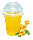 SHAKE PET hrnček 300/350 ml s 95 mm vrchnákom - 50 ks
