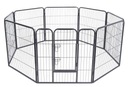 CORSO kovový chovný koterec pre zvieratá, 100 cm