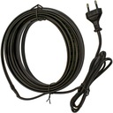 VYHRIEVACÍ KÁBEL samoregulačný vykurovací kábel so ZÁSTRČKOU | 230V | 40W | 2 mil