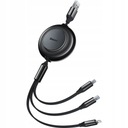MicroUSB Lightning 3.5 kábel Baseus USB-A na USB-C
