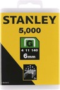 Sponky G 6mm 5000ks Stanley 1-TRA704T 6