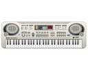 KLÁVESNICA ORGÁN ZDROJ MIKROFÓNU 61K USB MQ811 PIANO