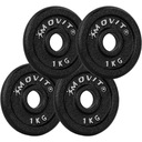 HMOTNOSTI 4X 1KG HMOTNOSTI TANIERE DISKY
