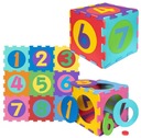 SMILY FOAM PODLAHOVÁ PODLOŽKA PUZZLE Mäkká pena ČÍSLA 9 ks. SP84502