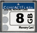 Nová pamäťová karta Compact Flash CF 8GB Elite Pro