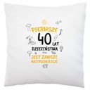 DARČEKOVÝ VANKÚŠ K 40. NARODENINÁM