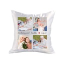 Satin vankúš 40x40 cm - personalizovaný darček pre babičku a dedko