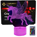 3D LED USB nočná lampa UNICORN UNICORN