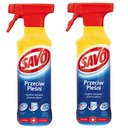 SAVO PRÍPRAVOK NA PLESNE A HÚBY STENY SPREJ NA OKNÁ 2x 0,5L