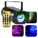 RGB LED disco efekt vodný vlnový efekt Strob