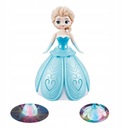 ELSA Tancujúca Frozen BÁBIKA žiari spevom MRAZENÉ SVETELNÉ EFEKTY