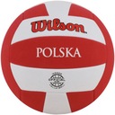 Volejbalová lopta Wilson Super Soft Play VB Polska ofcial veľkosť bielo-červená