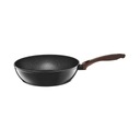 Hlboká panvica s povrchovou úpravou Qualum Basic Stone Edition Darkwood 26 cm AMBITI