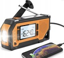 DYNAMO RADIO Solar AM FM kľuka SOS 2000mAh