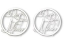 Obruč Dom nevesty 40 cm SET 2