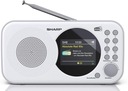 Prenosné digitálne DAB+ FM rádio Sharp DR-P320 (WH).