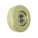 Valček na brány s ložiskom fi 91mm, fi 20mm