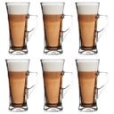 SET HRNKOV Poháre na kávu Latte Sada 6 ks