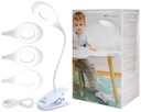 Stolná LED lampa s káblom, dotyková, stmievateľná