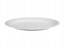 Biely eko bio bio tanier, oválny, 32 cm, KRAM 50. roky
