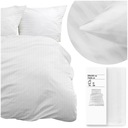 Obliečky 220x200 3 kusy Hotel Smooth with Stripes Set Kai