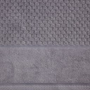 Osuška FRDIA 70x140 cm, strieborná, hrubá bavlna
