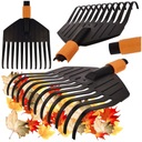 Malé záhradné hrable na lístie na trávu Fiskars 22 cm