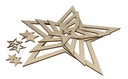 MACRAME STAR lapač snov, sada 4 kusov + ZADARMO