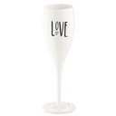 Pohár na šampanské KOZIOL CHEERS LOVE 100 ml