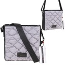 DÁMSKA SIVÁ PREŠÍVANÁ CROSSBODY TAŠKA MONNARI