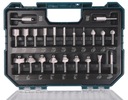 MAKITA D-74778 SADA HRIADEĽOVÝCH FRÉZ 22 KS RÚČKA 8 mm